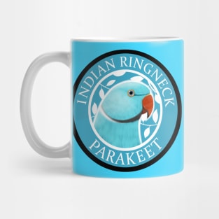 Indian Ringneck Parrot (Blue Mutation) Mug